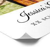 Graduation Party Photo Welcome Poster (Hoek)