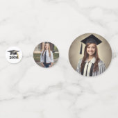 Graduation Party Photos Table  Confetti (Voorkanten)