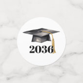 Graduation Party Photos Table  Confetti (Kleine voorkant)
