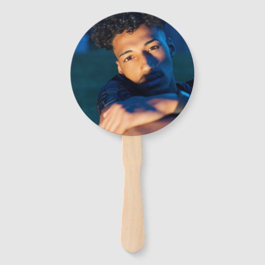 Graduation Party Retro Chalkboard foto Handwaaier (Achterkant)