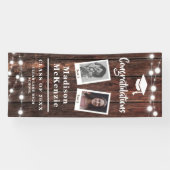 Graduation Party Rustic Modern 2 - Foto Spandoek (Horizontaal)