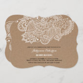 Graduation Party | Rustic Paisley Pattern Kaart (Voorkant / Achterkant)