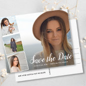 Graduation Party Save the Date Afstudeerder Collag Briefkaart