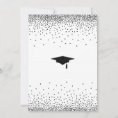 Graduation Party Save the Date Magnetic Card Kaart (Achterkant)