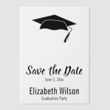 Graduation Party Save the Date