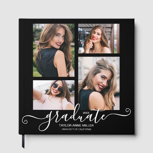 Graduation Party Scrap and Guest Book Gastenboek (Voorkant)