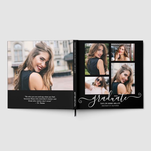 Graduation Party Scrap and Guest Book Gastenboek (Volledig)