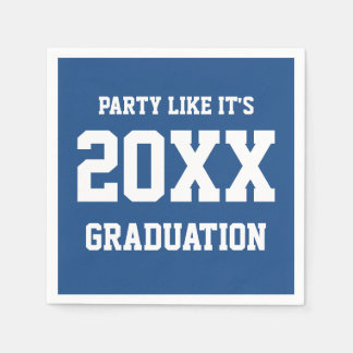 Graduation Party Stuff Supplies Ideeën Napkins Servet