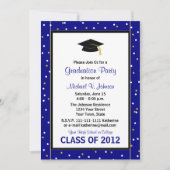 Graduation Party Uitnodiging Marine (Voorkant)