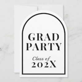 Graduation Party Uitnodigingen voor Afstudeerders 