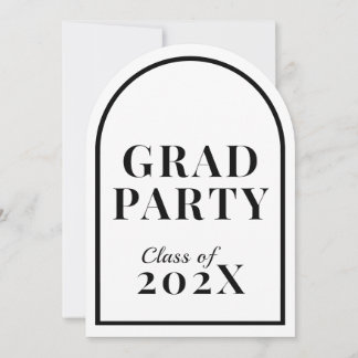 Graduation Party Uitnodigingen voor Afstudeerders