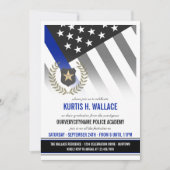 Graduation Party van de politieacademie Kaart (Voorkant)