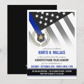 Graduation Party van de politieacademie Kaart (Voorkant / Achterkant)