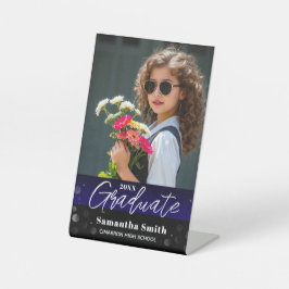 Graduation Party Welcome Table Acrylic Sign Reclamebord Met Voetstuk