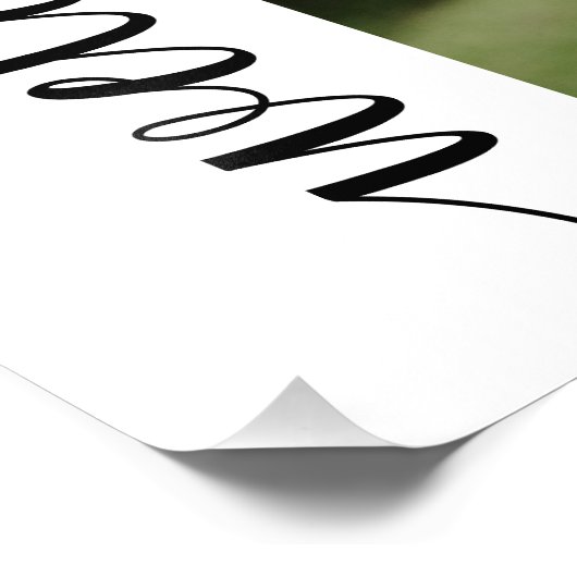 Graduation Party Welcome with Modern Photo Arch Foto Afdruk (Hoek)