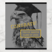 Graduation Party Wijn Etiket (Enkel label)