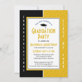 GRADUATION Personalized Yellow SCIENCE Graduate Kaart (Voorkant)