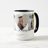 Graduation Photo Collage Graduate Gift Keepsake Mok (Voorkant rechts)