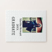 Graduation photo name year class university simple legpuzzel (Horizontaal)