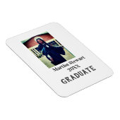 Graduation photo name year class university simple magneet (Rechterzijde)