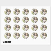Graduation Photo Ronde Sticker (Vel)