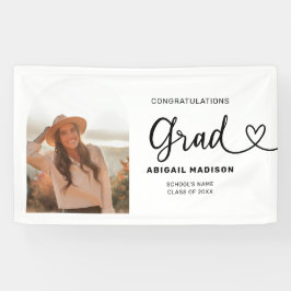 Graduation Photo Script with Heart Spandoek