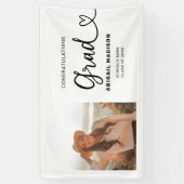 Graduation Photo Script with Heart Spandoek (Verticaal)