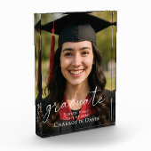 Graduation Photo Sign Celebrate the Graduate Fotoblokken (Links)