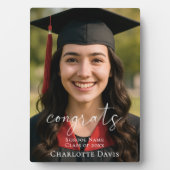 Graduation Photo Sign Celebrate the Graduate Fotoplaat (voorkant)