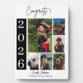 Graduation Photo Tabletop Sign Custom Class 2026 Fotoplaat (voorkant)