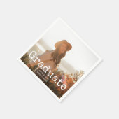 Graduation Photo Vintage Typography Servet (Hoek)