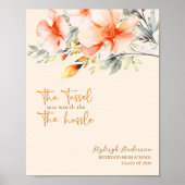 Graduation Poster | Tassel Was Worth the Hassle (Voorkant)