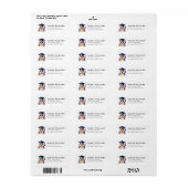 Graduation Return Address Labels (Full Sheet)