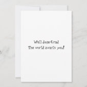 Graduation Scroll and Ribbon You Did It (Achterkant)