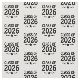 Graduation Star Klas van 2026 Grad Stof