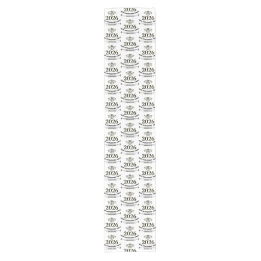 Graduation Table Runner / Camino de Mesa Korte Tafelloper (Voorkant)
