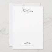 Graduation Thank You Card Kaart (Achterkant)