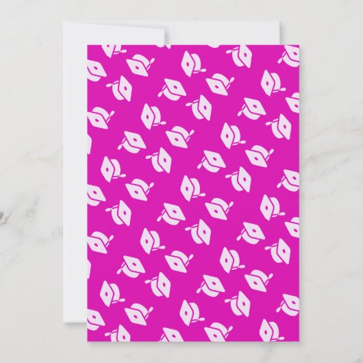 Graduation Tropical Hibiscus Open House Invitation (Achterkant)