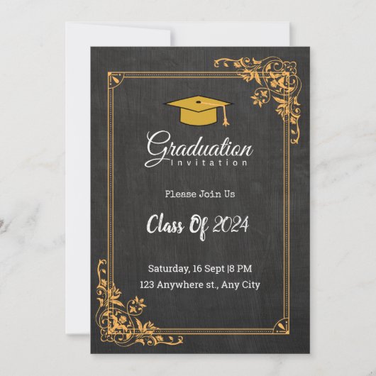 Graduation Uitnodigingen Klasse van 2024 (Voorkant)