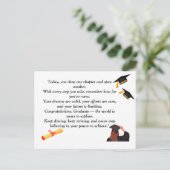 Graduation- Universal Design for all ages Briefkaart (Staand voorkant)