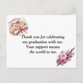  Graduation- Universal Design for all ages Briefkaart (Voorkant)