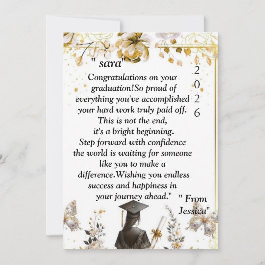  Graduation- Universal Design for all ages Kaart (Voorkant)