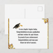 Graduation- Universal Design for all ages Postcar Feestdagenkaart (Voorkant / Achterkant)