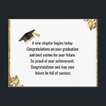 Graduation- Universal Design for all ages Postcar Feestdagenkaart<br><div class="desc">Celebrate one of life's proudest moments with this beautiful graduation card designed for everyone—kids, teens, adults, and professionals. Whether it’s a school graduation, college, or special course, this card delivers a heartfelt message of pride and encouragement. With a modern design and inspiring words, it's perfect for friends, family, classmates, or...</div>