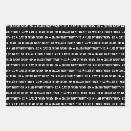 Graduation Wrapping Paper Set – Script “Graduate”  (Voorkant 3)