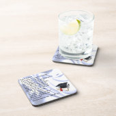    GraduationGrandson Poem Bier Onderzetter (Rechterzijde)