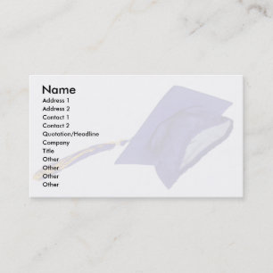 GraduationMortar, Naam, Adres 1, Adres 2, C... Contactkaartje