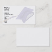 GraduationMortar, Naam, Adres 1, Adres 2, C... Contactkaartje (Voorkant / Achterkant)