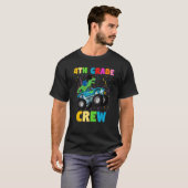 Graduator met vierde graad t-shirt (Voorkant volledig)
