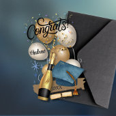 Graducatie Kaart Acryl Uitnodigingen